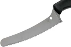 Spyderco Z-Cut K13SBK Couteau Universel 11 Cm, Noir, Dentelé -Victorinox Boutique SPK13SBK 03 spyderco