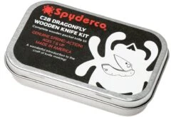 Spyderco Wooden Kit Dragonfly C28 WDKIT1 Couteau De Poche En Bois -Victorinox Boutique SPWDKIT1 04 spyderco spwdkit1 04