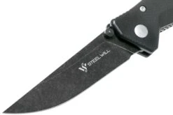 Steel Will Daitengu F11-09 Black G10, Blackwashed -Victorinox Boutique SWK F11 09 03 steel will knives