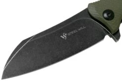 Steel Will Nutcracker F24-33 OD Green, Couteau De Poche -Victorinox Boutique SWK F24 33 03 steel will