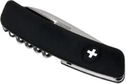 Swiza D01 Couteau De Poche Suisse - Noir -Victorinox Boutique SZD01 BK 06 swiza szd01 bk 06
