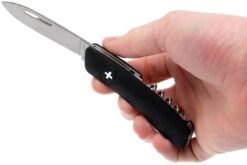 Swiza D01 Couteau De Poche Suisse - Noir -Victorinox Boutique SZD01 BK 08 swiza szd01 bk 08