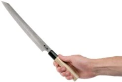 Sakai Takayuki Gin San 33-Layer Damascus Yanagiba 27 Cm -Victorinox Boutique TA014134 06 sakai takayuki