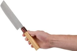 Sakai Takayuki Nakiri 33-Layer Damascus Hammered WA 16 Cm 13 Sakai Takayuki Nakiri 33-Layer Damascus Hammered WA 16 Cm -Victorinox Boutique TA07473 06 sakai takayuki