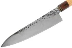 Sakai Takayuki Couteau De Chef 33-Layer Damascus Hammered WA 21 Cm -Victorinox Boutique TA07475 03 sakai takayuki