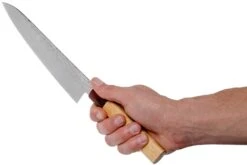 Sakai Takayuki Couteau De Chef 33-Layer Damascus Hammered WA 21 Cm -Victorinox Boutique TA07475 06 sakai takayuki