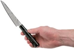 Tojiro Shippu Black Damascus Couteau Universel 13 Cm, FD-1592 15 Tojiro Shippu Black Damascus Couteau Universel 13 Cm, FD-1592 -Victorinox Boutique TJFD 1592 06 tojiro sippu black