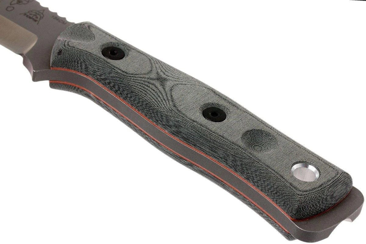 TOPS Knives B.O.B. Fieldcraft 154CM Grey/Black Micarta BROS-154-BLM 6 TOPS Knives B.O.B. Fieldcraft 154CM Grey/Black Micarta BROS-154-BLM – Image 4