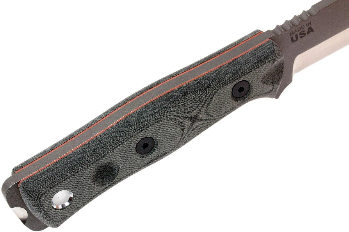 TOPS Knives B.O.B. Fieldcraft 154CM Grey/Black Micarta BROS-154-BLM 8 TOPS Knives B.O.B. Fieldcraft 154CM Grey/Black Micarta BROS-154-BLM – Image 6