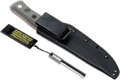 TOPS Knives B.O.B. Fieldcraft 154CM Grey/Black Micarta BROS-154-BLM 19 TOPS Knives B.O.B. Fieldcraft 154CM Grey/Black Micarta BROS-154-BLM -Victorinox Boutique TK BROS 154 BLM 09 tops knives tk bros 154 blm 09