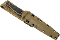 Spartan Blades George V14 Dagger Flat Dark Earth Blade, Black Handle, Dague -Victorinox Boutique USSB27DEBKKYBK 07 spartan blades