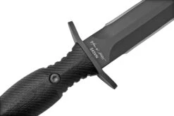 Spartan Blades Harsey Dagger Black Blade, Black Handle, Dague -Victorinox Boutique USSB49BKBKNLBK 05 spartanblades