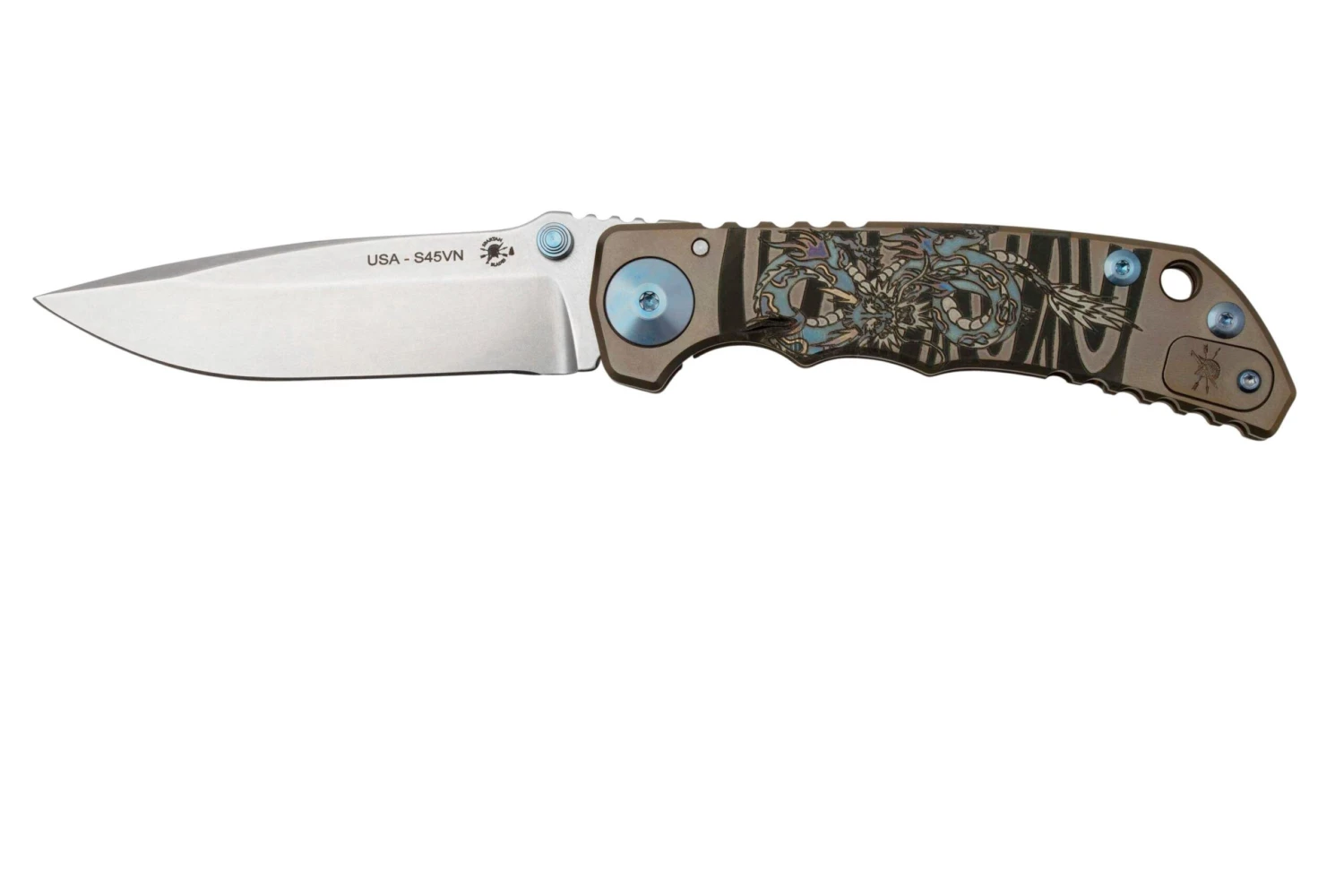 Spartan Blades Harsey Folder, 2022 Special Edition Dragon SF5DRAGON Couteau De Poche 3 Spartan Blades Harsey Folder, 2022 Special Edition Dragon SF5DRAGON Couteau De Poche