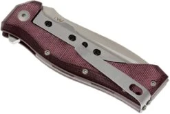 Viper Ten 5922CBR N690Co Satin, Burgundy Micarta -Victorinox Boutique VPV5922CBR 04 viper ten vpv5922cbr 04