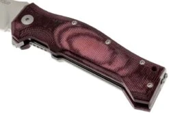 Viper Ten 5922CBR N690Co Satin, Burgundy Micarta -Victorinox Boutique VPV5922CBR 05 viper ten vpv5922cbr 05