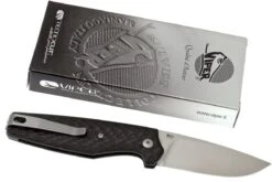 Viper Dan 1 5928FC Carbon N690, Drop-point -Victorinox Boutique VPV5928FC 09 viper dan 1 vpv5928fc 09