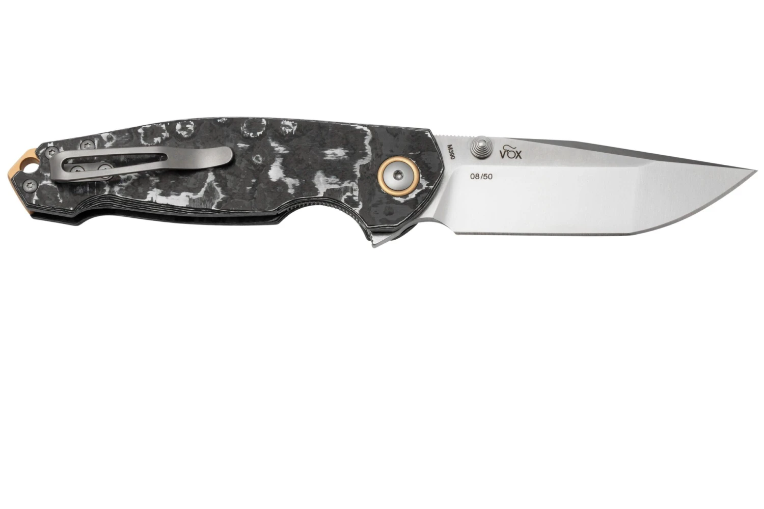 Viper Katla V5980FWS White Storm Carbonfiber, Jesper Voxnaes Design, Couteau De Poche Knivesandtools Exclusive 4 Viper Katla V5980FWS White Storm Carbonfiber, Jesper Voxnaes Design, Couteau De Poche Knivesandtools Exclusive – Image 2