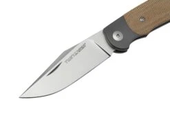 Viper Twin, V6002CN, Satin M390, Couteau De Poche Natural Canvas Micarta, Fabrizio Silvestrelli Design -Victorinox Boutique VPV6002CN 03 viper