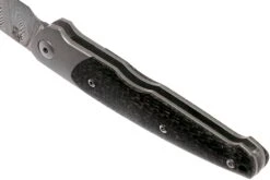 Viper Key VA5978FCB Bolster Damascus Copper Carbonfiber Couteau De Poche -Victorinox Boutique VPVA5978FCB 05 viper