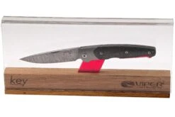 Viper Key VA5978FCB Bolster Damascus Copper Carbonfiber Couteau De Poche -Victorinox Boutique VPVA5978FCB 10 viper