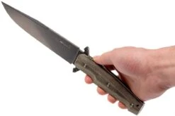 Viper Fate VT 4005 SWCV Stonewashed, Green Micarta, Couteau Fixe -Victorinox Boutique VPVT4005SWCV 08 viper fate vt vpvt4005swcv 08