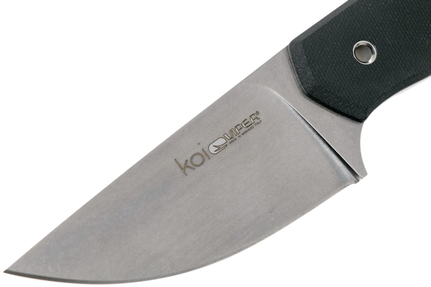 Viper Koi VT4009GB Black G10 N690 Couteau à Lame Fixe, Jesper Voxnaes Design 5 Viper Koi VT4009GB Black G10 N690 Couteau à Lame Fixe, Jesper Voxnaes Design – Image 3