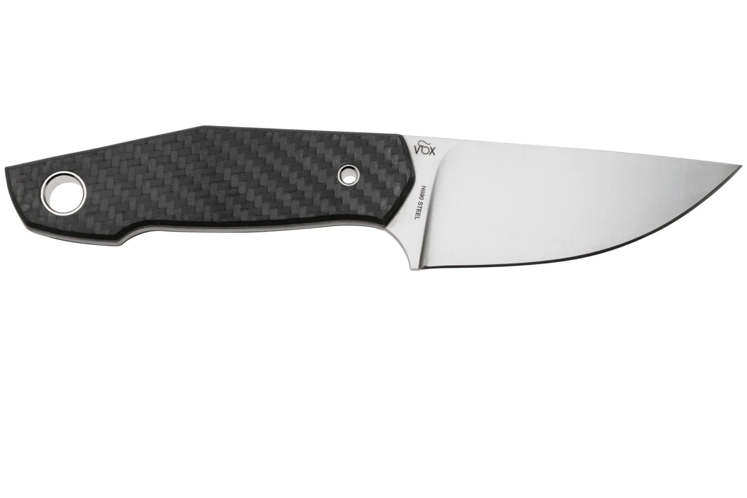 Viper Koi VT4010FC Carbonfiber M390 Couteau à Lame Fixe, Jesper Voxnaes Design 4 Viper Koi VT4010FC Carbonfiber M390 Couteau à Lame Fixe, Jesper Voxnaes Design – Image 2