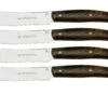 Viper Costata VT7502-04ZI, Set De 4 Couteaux à Steak, Bois De Ziricote -Victorinox Boutique VPVT7502 04ZI 01 viper