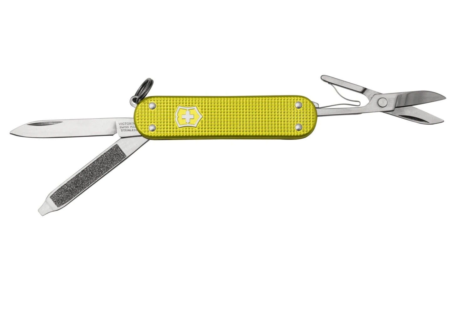 Victorinox Classic SD Alox Limited Edition 2023, 0.6221.L23 Electric Yellow, Couteau Suisse 3 Victorinox Classic SD Alox Limited Edition 2023, 0.6221.L23 Electric Yellow, Couteau Suisse