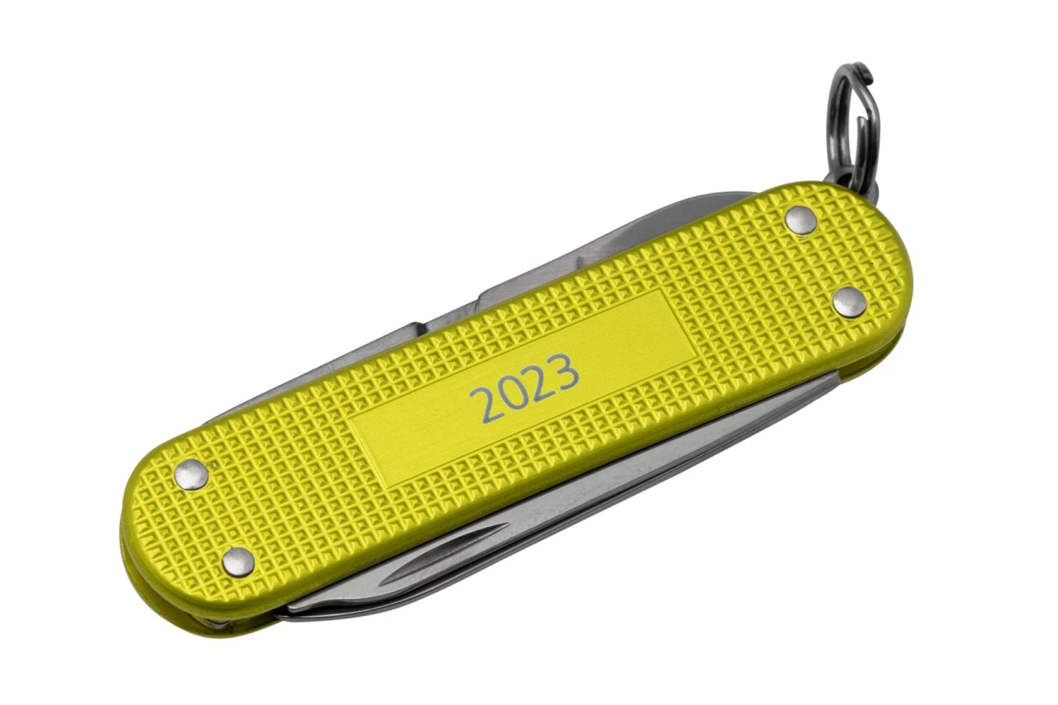 Victorinox Classic SD Alox Limited Edition 2023, 0.6221.L23 Electric Yellow, Couteau Suisse 7 Victorinox Classic SD Alox Limited Edition 2023, 0.6221.L23 Electric Yellow, Couteau Suisse – Image 5