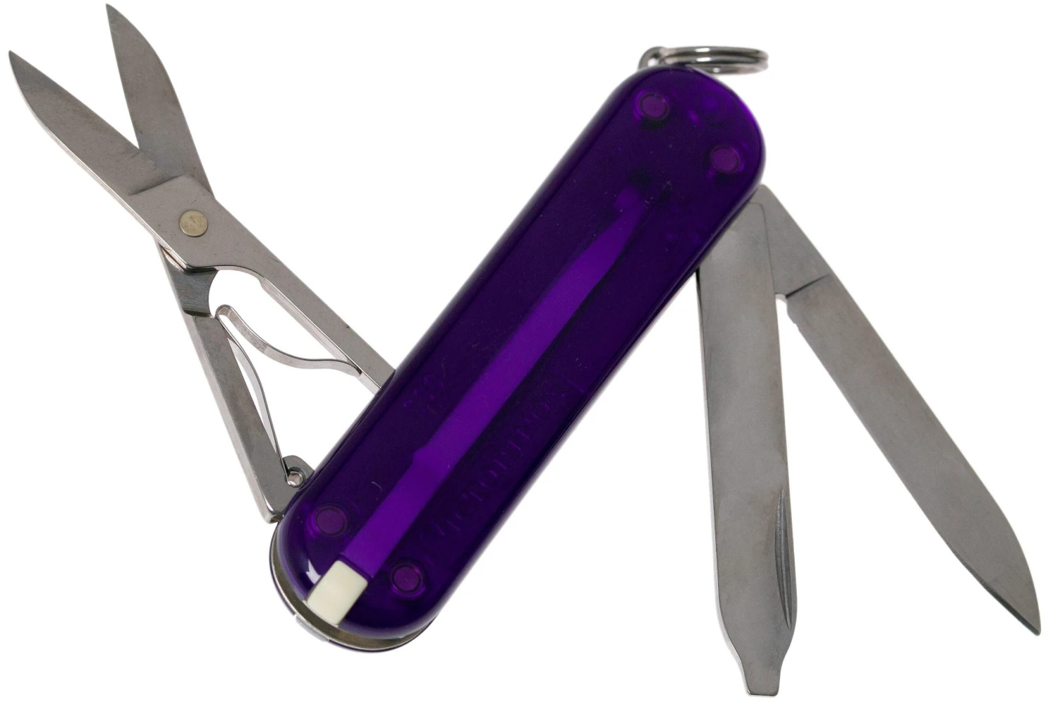 Victorinox Classic SD Translucent Colors, Persian Indigo 0.6223.T29G Couteau Suisse 4 Victorinox Classic SD Translucent Colors, Persian Indigo 0.6223.T29G Couteau Suisse – Image 2