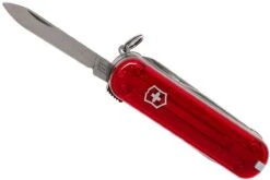 Victorinox Nail Clip 580, Couteau Suisse, Rouge Transparent -Victorinox Boutique VT0 6463 T 04 victorinox vt0 6463 t 04