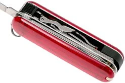 Victorinox Nail Clip 580, Couteau Suisse, Rouge Transparent -Victorinox Boutique VT0 6463 T 06 victorinox vt0 6463 t 06