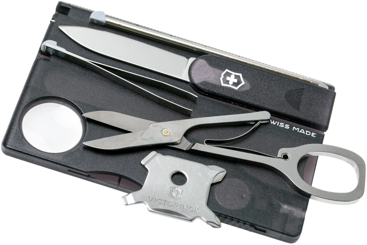 Victorinox SwissCard Lite Noir Transparent 0.7333.T3 4 Victorinox SwissCard Lite Noir Transparent 0.7333.T3 – Image 2