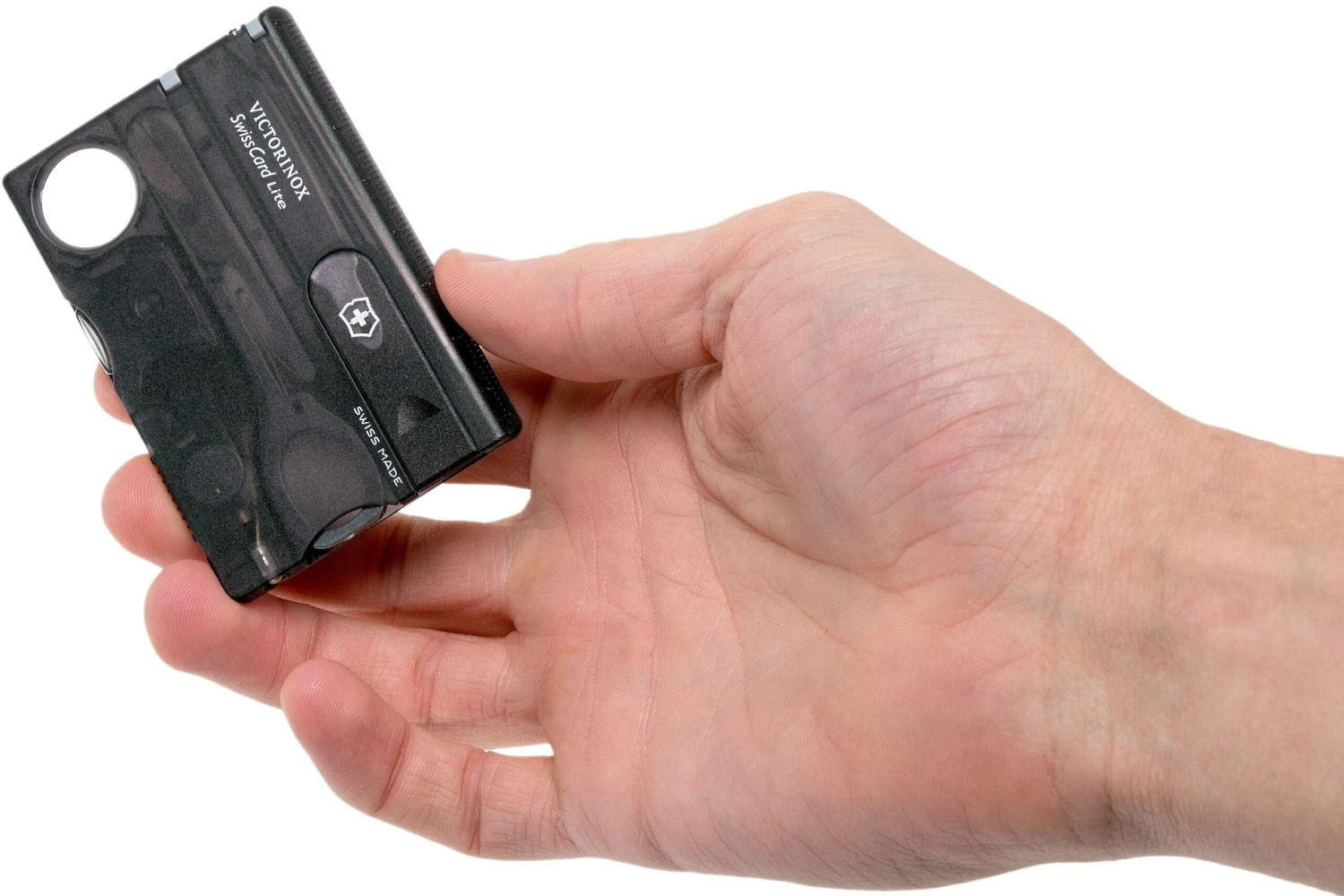 Victorinox SwissCard Lite Noir Transparent 0.7333.T3 7 Victorinox SwissCard Lite Noir Transparent 0.7333.T3 – Image 5