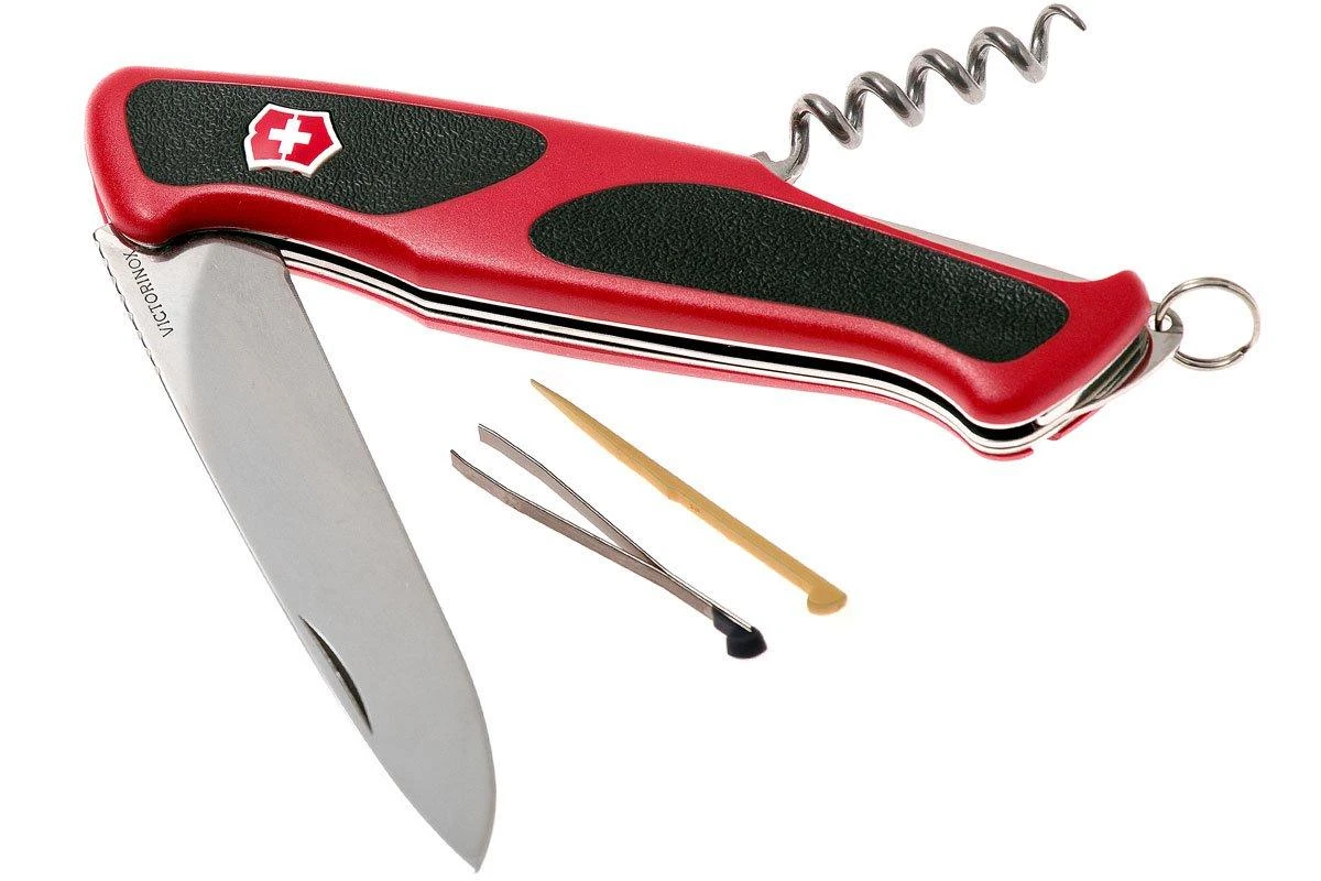 Victorinox RangerGrip 52 Rouge-noir 0.9523.C Couteau Suisse 3 Victorinox RangerGrip 52 Rouge-noir 0.9523.C Couteau Suisse