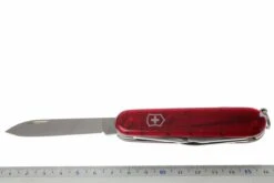 Victorinox Spartan, Rouge Transparent 1.3603.T Couteau Suisse -Victorinox Boutique VT1 3603 T 05 victorinox spartan rood transparant vt1 3603 t d5