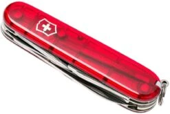 Victorinox Climber Rouge Transparent 1.3703.T Couteau Suisse -Victorinox Boutique VT1 3703 T 05 victorinox vt1 3703 t 05