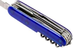 Victorinox Huntsman Bleu Transparent 1.3713.T2 Couteau Suisse -Victorinox Boutique VT1 3713 T2 03 victorinox vt1 3713 t2 03