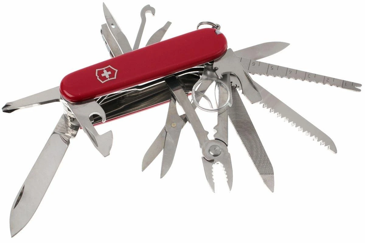 Victorinox SwissChamp, Rouge 1.6795, Couteau Suisse 3 Victorinox SwissChamp, Rouge 1.6795, Couteau Suisse
