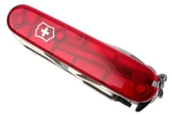 Victorinox CyberTool, Rouge Transparent 1.7775.T, Couteau Suisse Avec 41 Fonctions -Victorinox Boutique VT1 7775 T 06 victorinox vt1 7775 t cybertool 41 d6