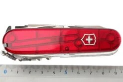 Victorinox CyberTool, Rouge Transparent 1.7775.T, Couteau Suisse Avec 41 Fonctions -Victorinox Boutique VT1 7775 T 08 victorinox vt1 7775 t cybertool 41 d8