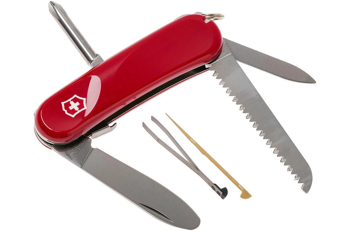 Victorinox Junior 09 Rouge 2.4213.SKE Couteau Suisse 3 Victorinox Junior 09 Rouge 2.4213.SKE Couteau Suisse