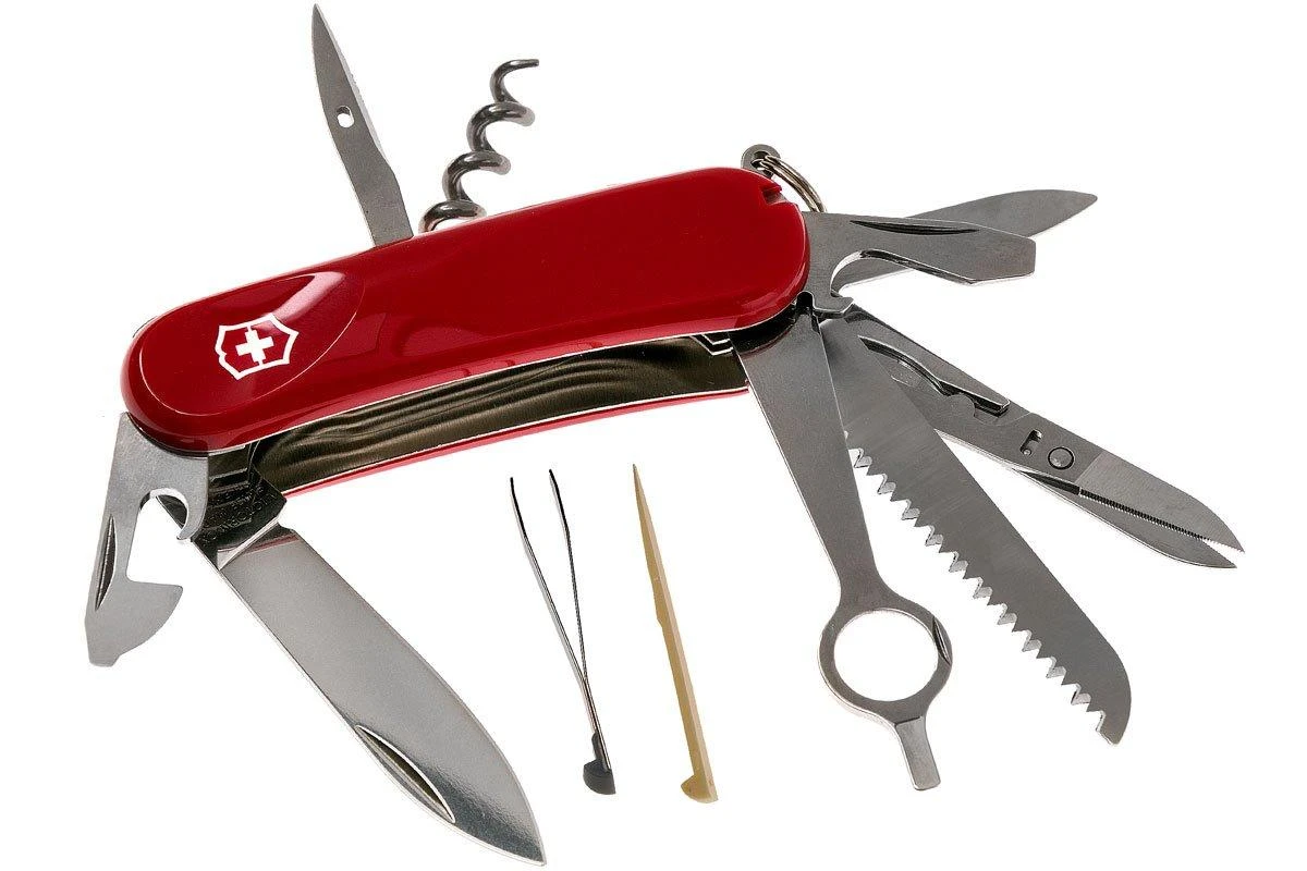 Victorinox Evolution 23, Couteau Suisse, Rouge 3 Victorinox Evolution 23, Couteau Suisse, Rouge
