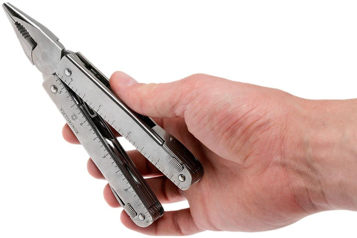 Victorinox SwissTool X Plus 3.0339.N Pince Multifonction Avec Clé à Cliquet, étui En Nylon 7 Victorinox SwissTool X Plus 3.0339.N Pince Multifonction Avec Clé à Cliquet, étui En Nylon – Image 5