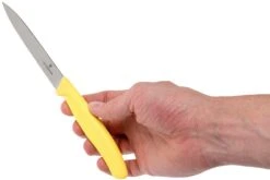 Victorinox SwissClassic Couteaux à Légumes Jaunes 10 Cm, Set De 2 Dont 1 Normal Et 1 Dentelé, VT6-7796-L8B -Victorinox Boutique VT6 7796 L8B 05 victorinox swissclassic