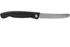 Victorinox SwissClassic Couteau à Légumes Pliant Dentelé Noir, 6.7833.FB -Victorinox Boutique VT6 7833 FB 02 victorinox