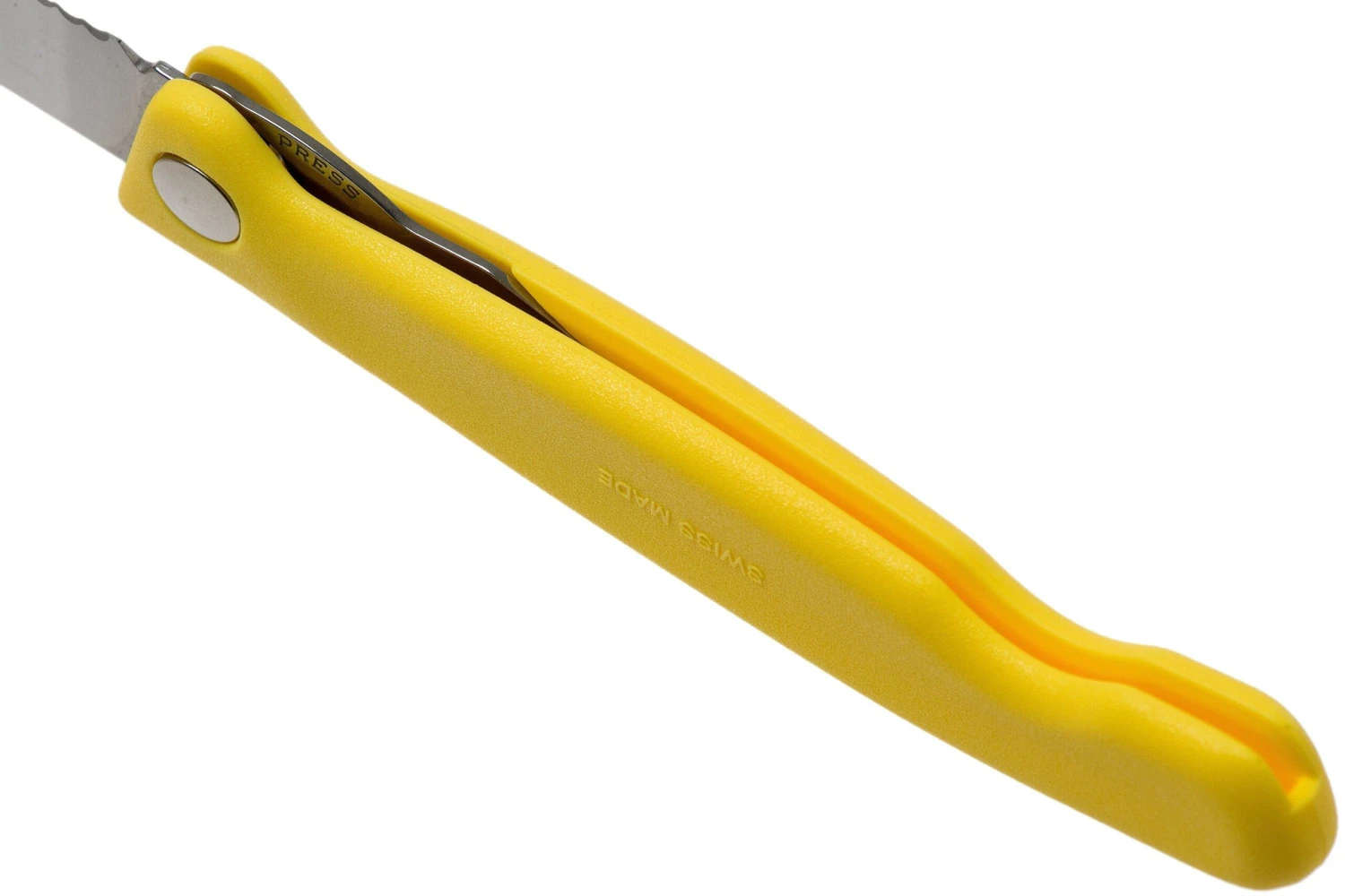 Victorinox SwissClassic Couteau à Légumes Pliant Dentelé Jaune, 6.7836.F8B 7 Victorinox SwissClassic Couteau à Légumes Pliant Dentelé Jaune, 6.7836.F8B – Image 5