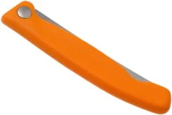 Victorinox SwissClassic 6.7836.F9B Couteau à Légumes Pliant Dentelé, Orange -Victorinox Boutique VT6 7836 F9B 04 victorinox