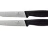 Victorinox SwissClassic Couteaux à Steak/pizza Noir, Set De 2, 6.7933.12B -Victorinox Boutique VT6 7933 12B 01 victorinox vt6 7933 12b 01